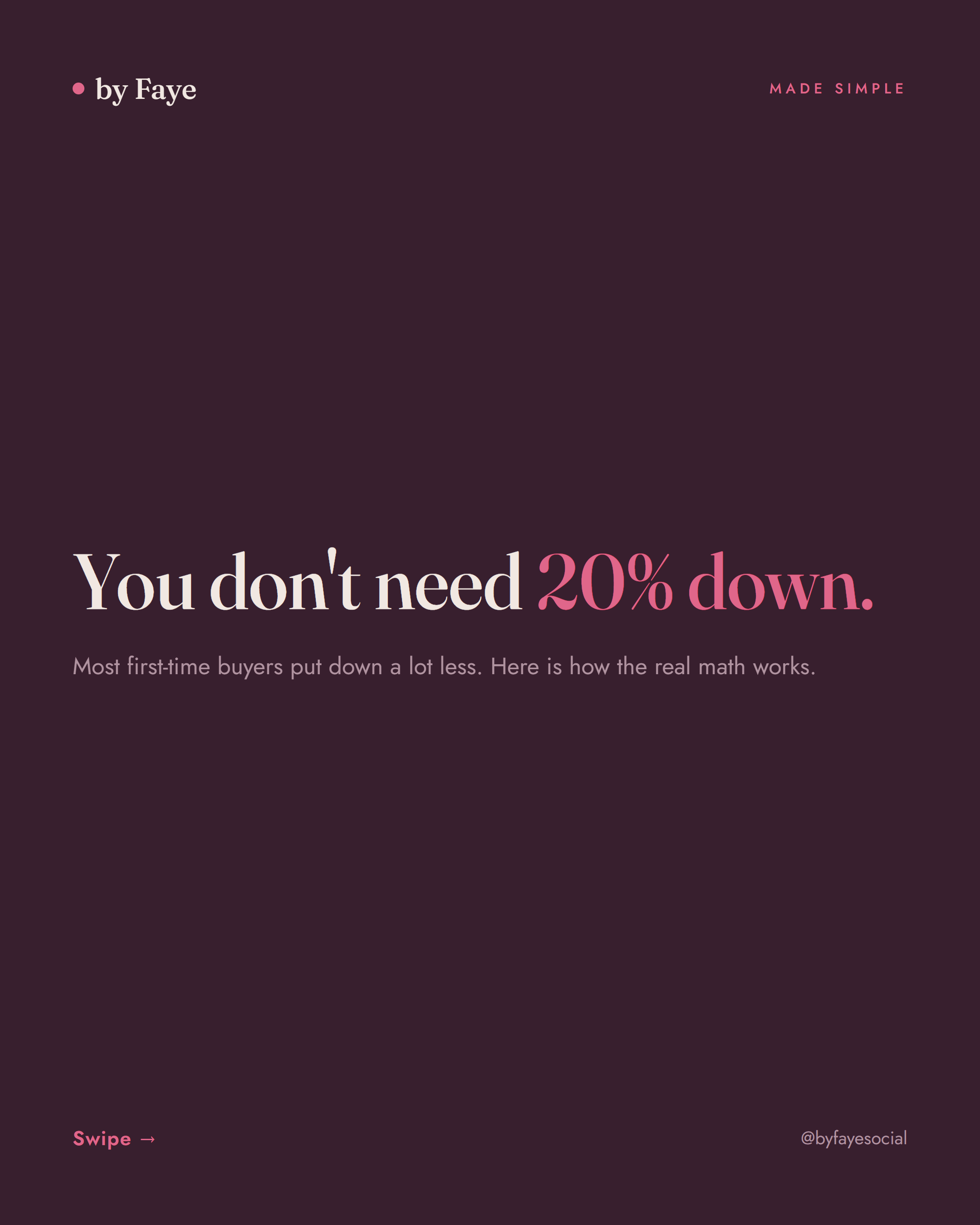 Carousel cover, you don't need 20 percent down